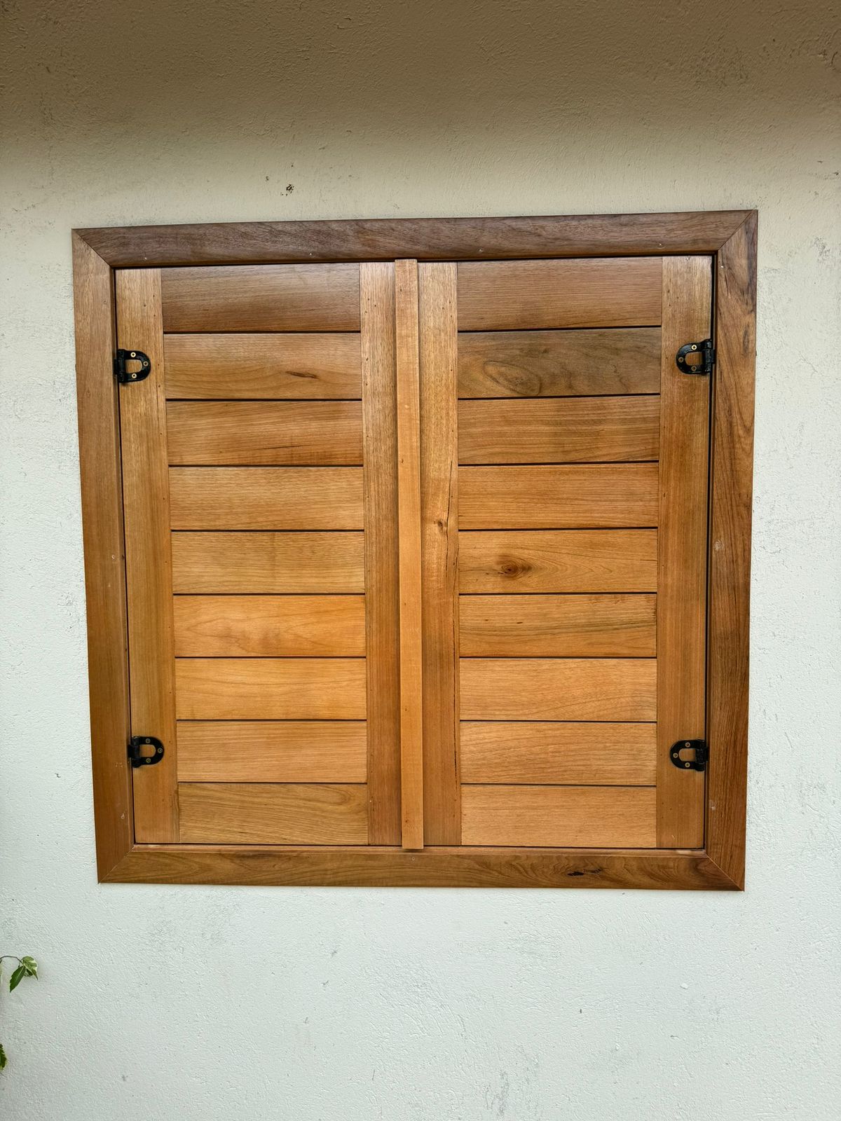 Louvered Wooden Window